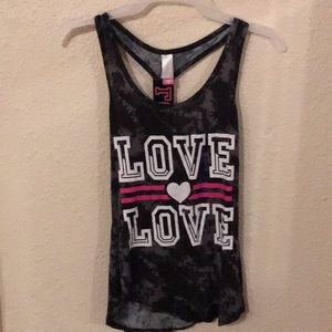 A tank top. Worn once